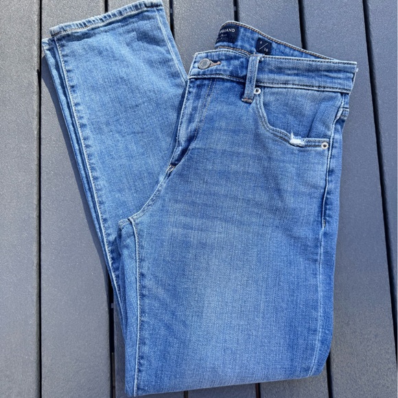 Lucky Brand Jeans Siena Boyfriend Mid Rise Jeans SZ 6/28 Azure Bay Wash - Picture 6 of 16